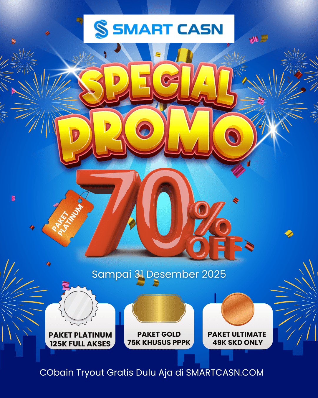 Promo Akhir Tahun Persiapan CPNS 2026